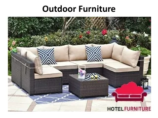 outdoor furniture