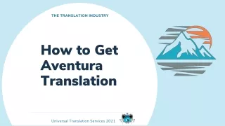 the translation industry