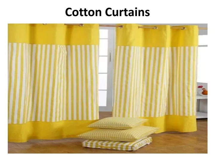 cotton curtains