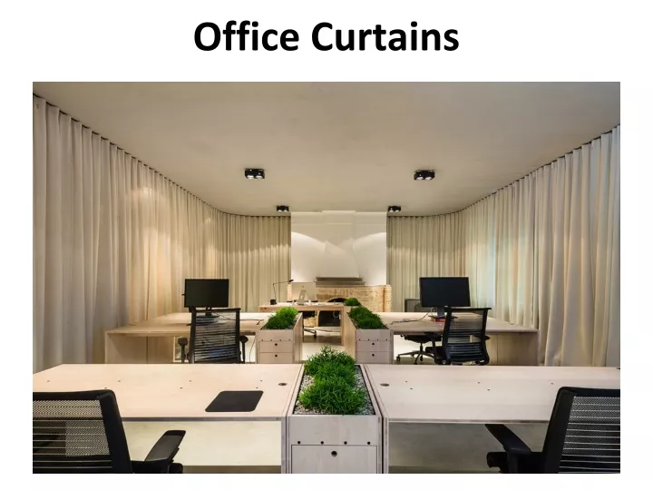 office curtains