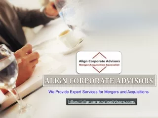 Mission of Align Corporate Advisors