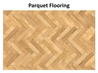 parquet flooring