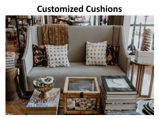 customized cushions