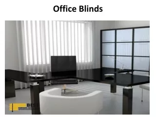 office blinds