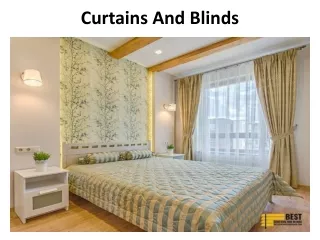 curtains and blinds