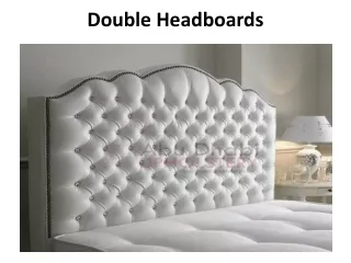 double headboards