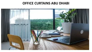 office curtains abu dhabi