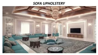 sofa upholstery