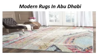 modern rugs in abu dhabi