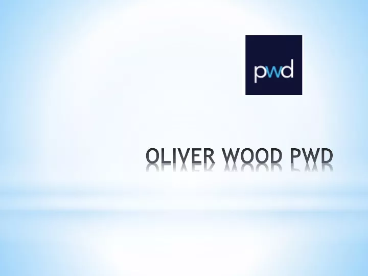 oliver wood pwd