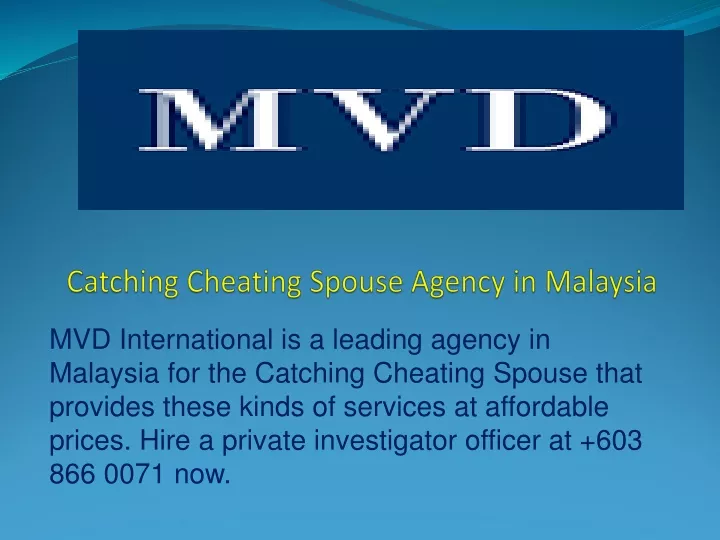 catching cheating spouse agency in malaysia