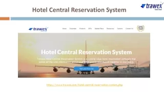 hotel central reservation system