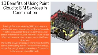 10 Benefits of using Point cloud to BIM services in construction