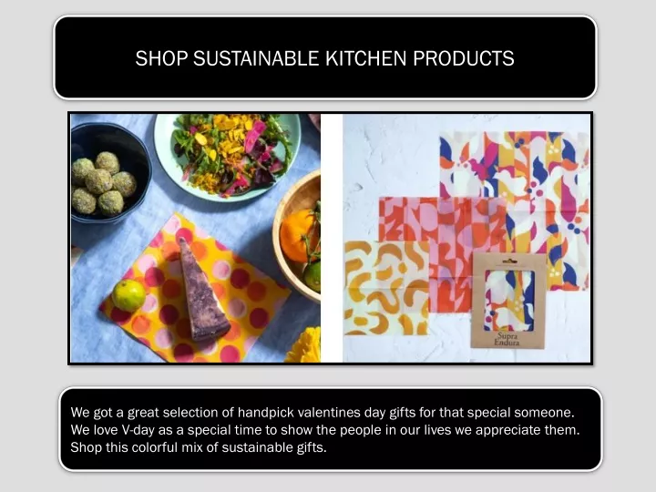 shop sustainable kitchen products