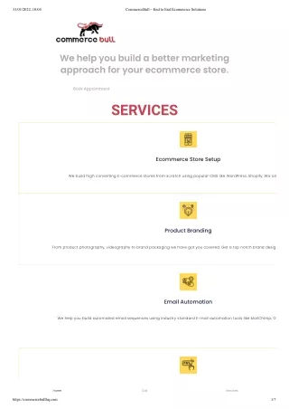 Best e-commerce agency for online store | e-commerce services