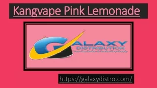 Kangvape Pink Lemonade