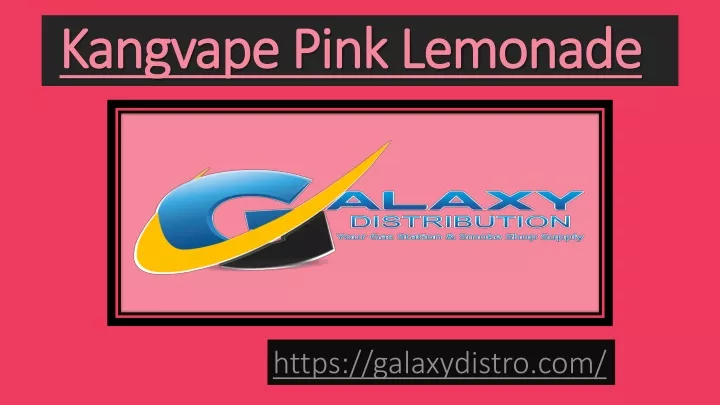 kangvape pink lemonade