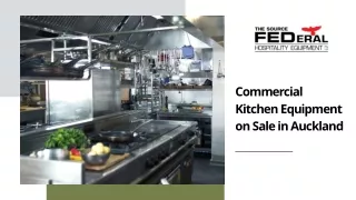 Commercial Kitchen Equipment on Sale in Auckland