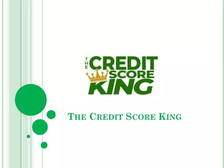 the credit score king