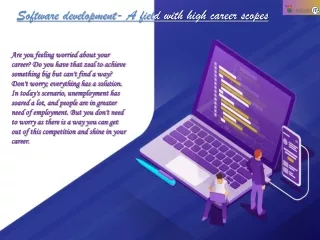 software development a fiel d with high career