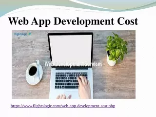 web app development cost