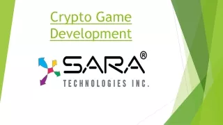 Crypto Game Development