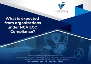 What is expected from organizations under NCA ECC Compliance?