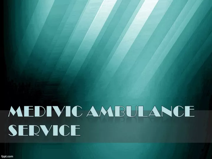 medivic ambulance service