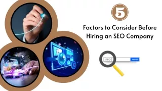 factors to consider before hiring an seo company