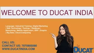 welcome to ducat india