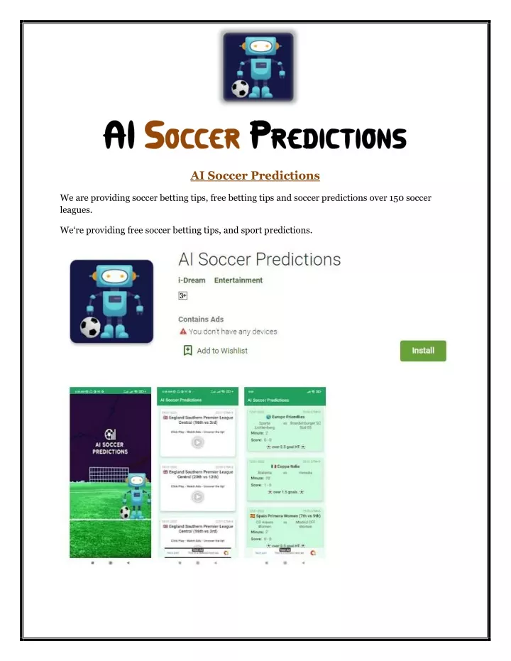 ai soccer predictions