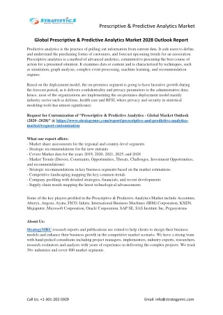 prescriptive predictive analytics market