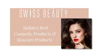 Indian's Best Cosmetic Products & Skincare Products