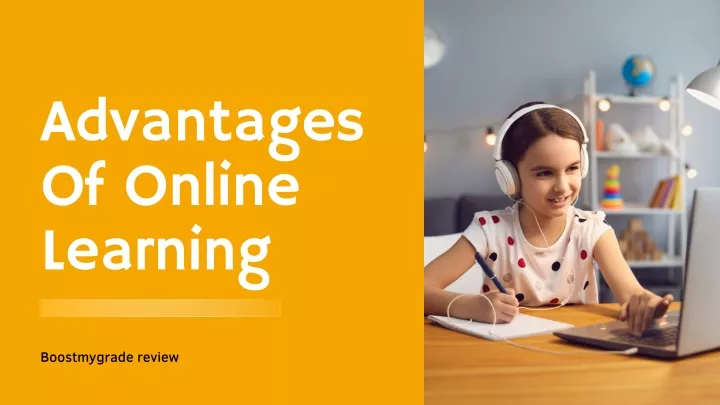 advantages of online learning