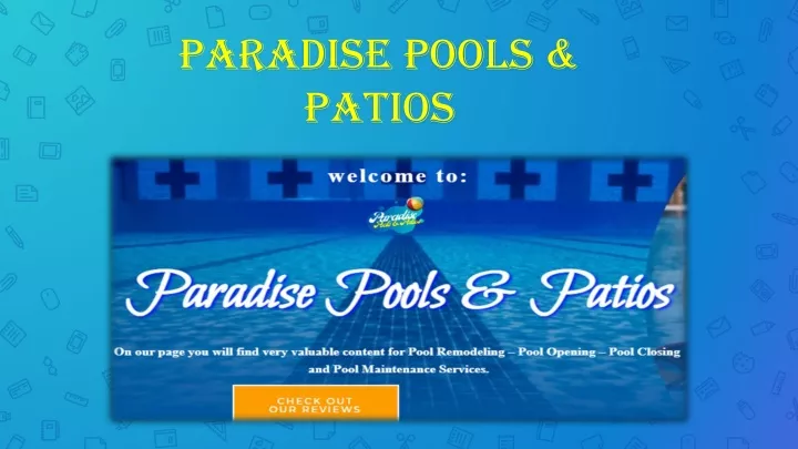 paradise pools patios