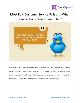 most epic customer service fails and what brands