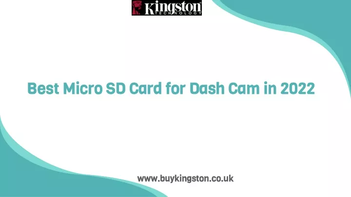 best micro sd card for dash cam in 2022