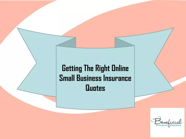 getting the right online small business insurance