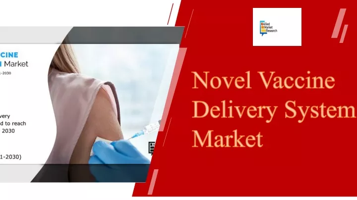 novel vaccine delivery system market