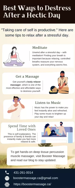 Best Ways to Destress After a Hectic Day