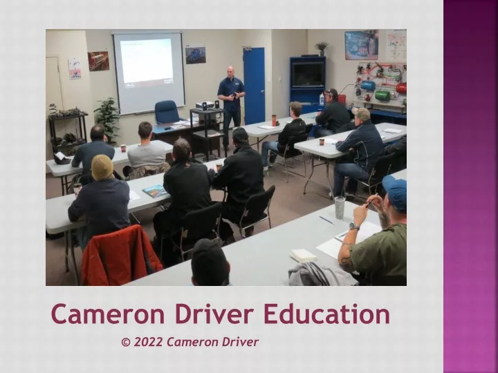 cameron driver education