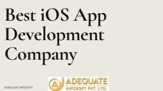 Best iOS App Development Company