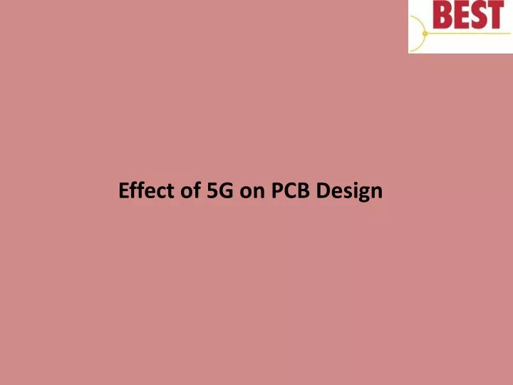effect of 5g on pcb design