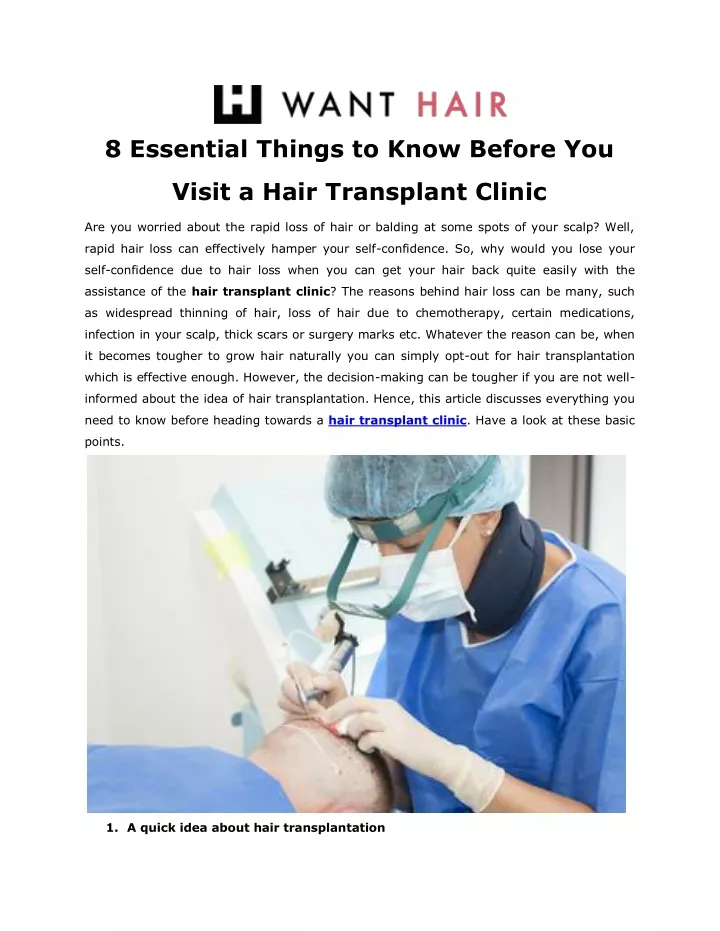 8 essential things to know before you