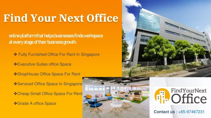 find your next office