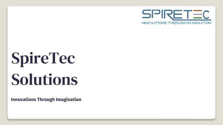 spiretec solutions