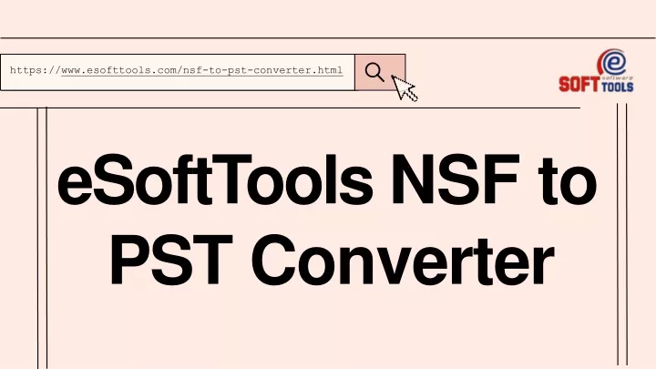 https www esofttools com nsf to pst converter html