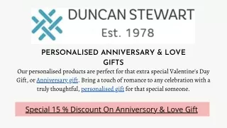 SHOP PERSONALISED ANNIVERSARY & LOVE GIFTS | Towelsrus.co.uk