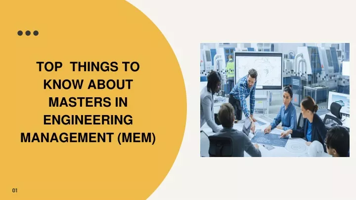 top things to know about masters in engineering management mem