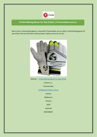 Cricket Batting Gloves for Sale Online  Premiumbats.com.au